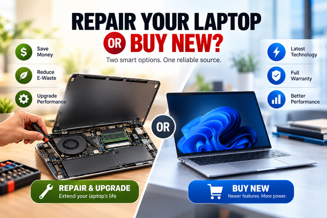 Laptop Repair Parts vs. Laptop Replacement Parts: What’s the Difference?