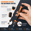 JOREST 24-in-1 Precision Screwdriver Set – Magnetic Repair Kit with CR-V Steel Bits, Pry Tool & SIM Ejector for Phones, Laptops, Watches and Electronics