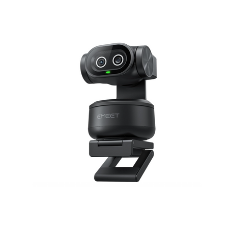EMEET PIXY 4K AI-Powered PTZ Webcam Dual-Camera System with Auto-Tracking, 0.2s BlinkFocus & Gesture Control
