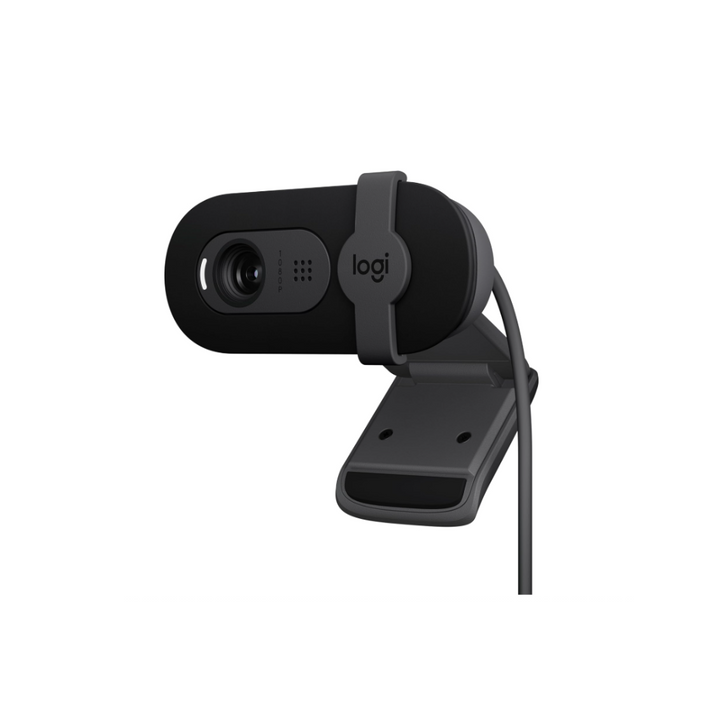 Logitech Brio 101 Full HD 1080p Webcam with Built-in Privacy Shutter – Graphite