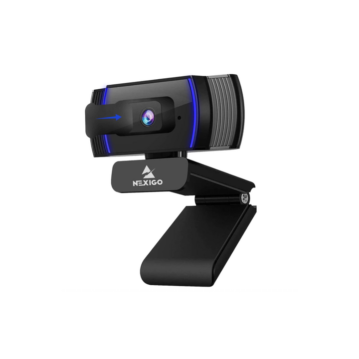 NexiGo N60 1080P FHD Auto-Focus Webcam with Privacy Cover and Built-in Microphone