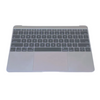 MacBook 12" Retina Mid 2017 (Space Grey) Palmrest Keyboard Assembly - 661-06793