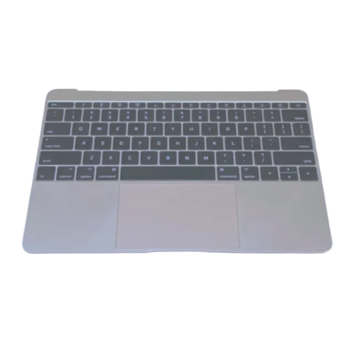 MacBook 12" Retina Mid 2017 (Space Grey) Palmrest Keyboard Assembly - 661-06793