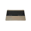 MacBook 12" Retina Mid 2017 (Rose Gold) Palmrest Keyboard Assembly - 661-06796