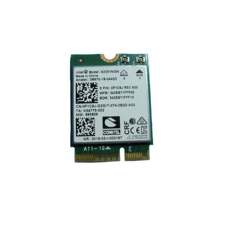 Dell Inspiron 14 5400 WiFi Card - AX201NGW P1C6J